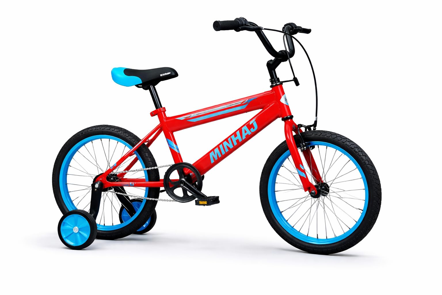 Minhaj Sport 16 Inch BMX Bicycle, Steel Frame, Adjustable Seat